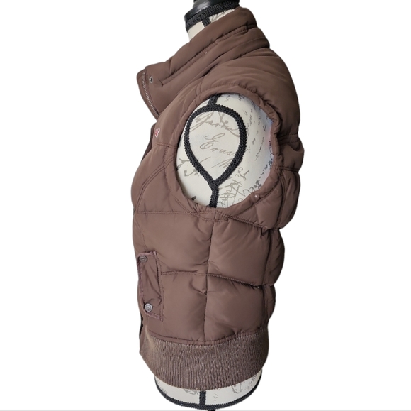 Hollister Down Puffer Jacket Vest - Picture 2 of 9